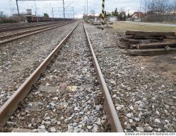 Photo Textures of Background Railway